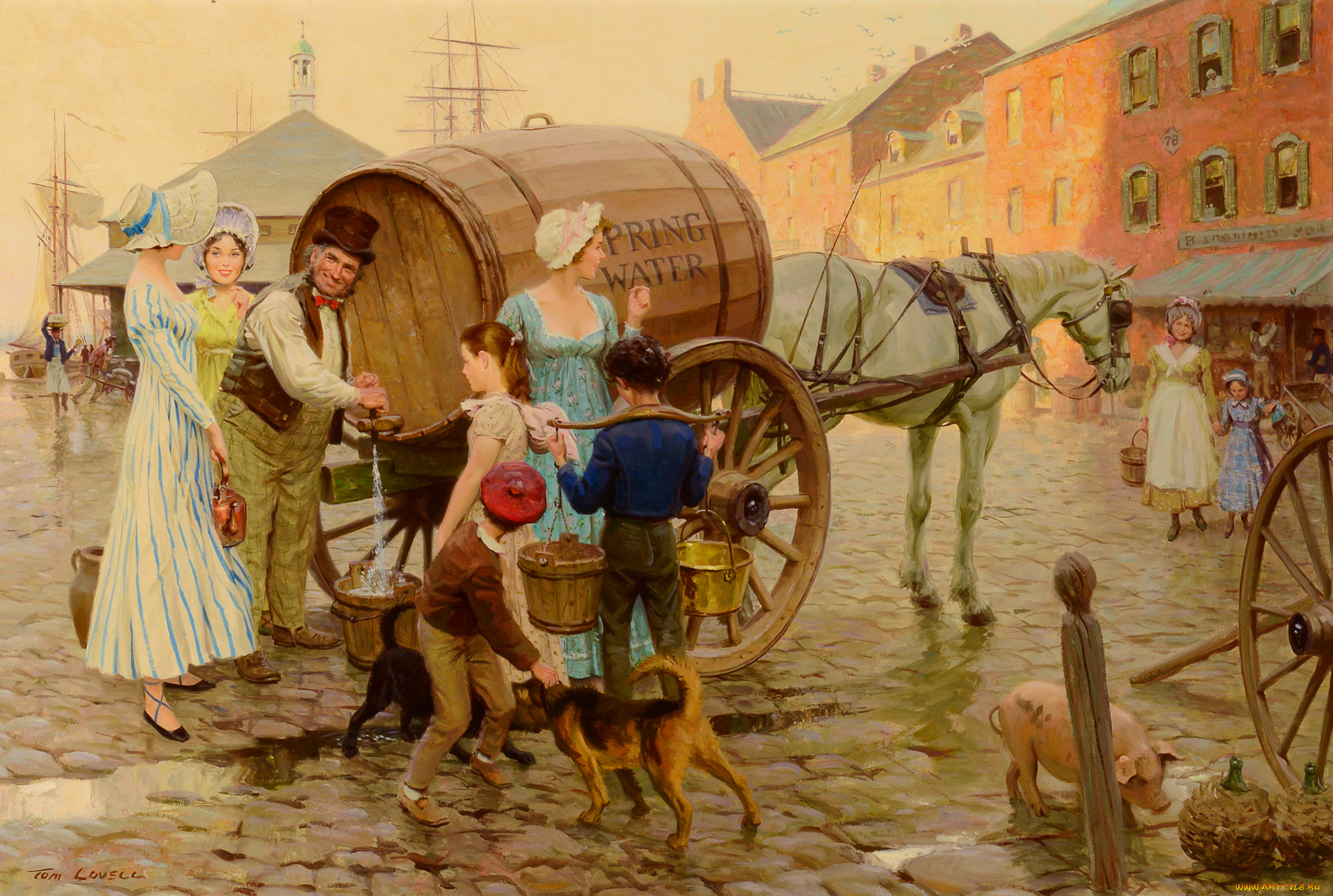 , tom lovell, , , , , , , , spring, water, vendor, tom, lovell